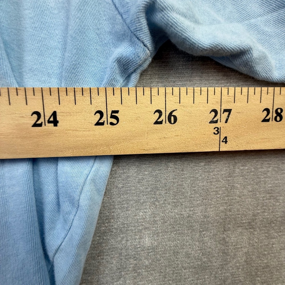 Johnnie-O Mens 3XL Blue Cotton Short Sleeve Pocket T-Shirt Crewneck Logo - Picture 4 of 4
